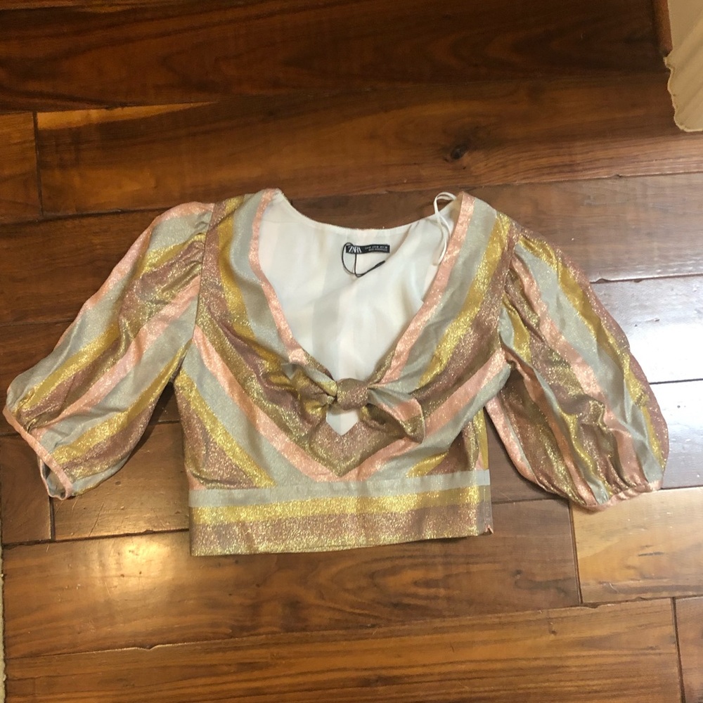 zara top NWOT